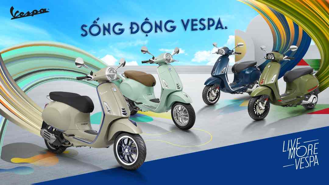 Vespa là sub-brand cho xe gắn máy của nhà sản xuất Piaggio