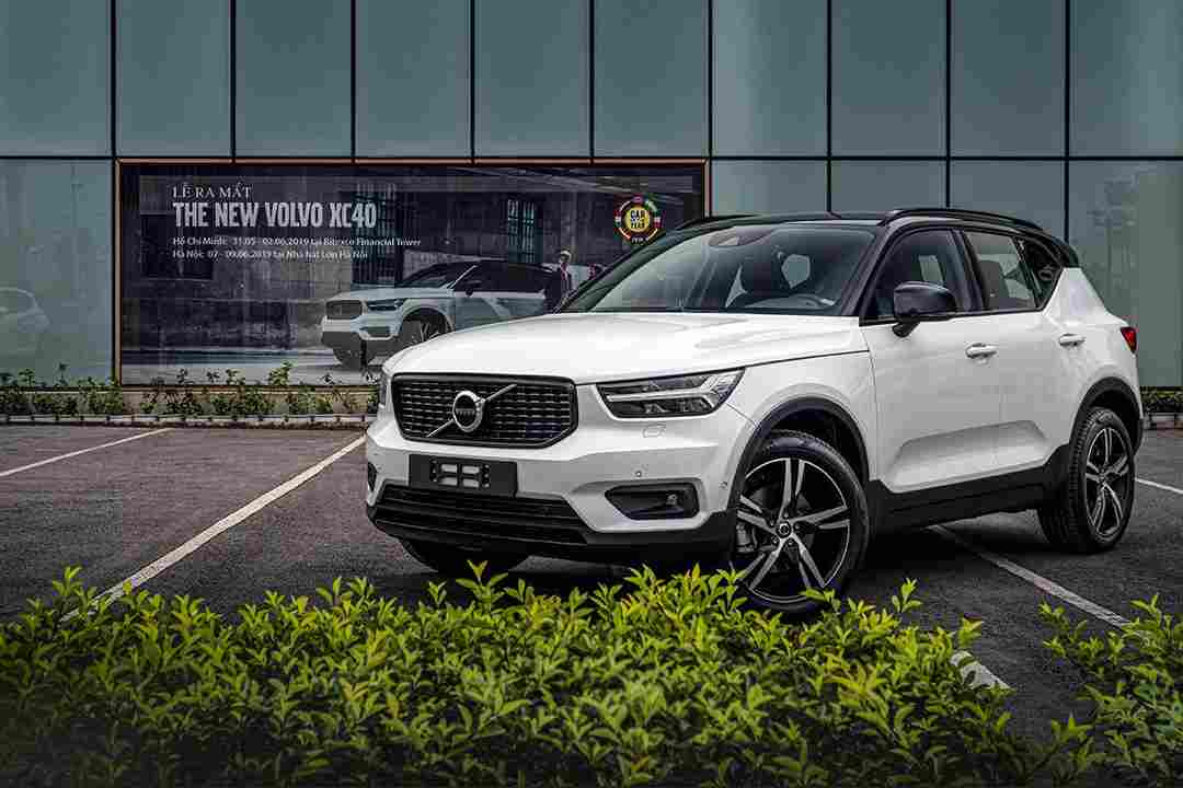 Volvo XC40 với thiết kế màu trắng sang trọng