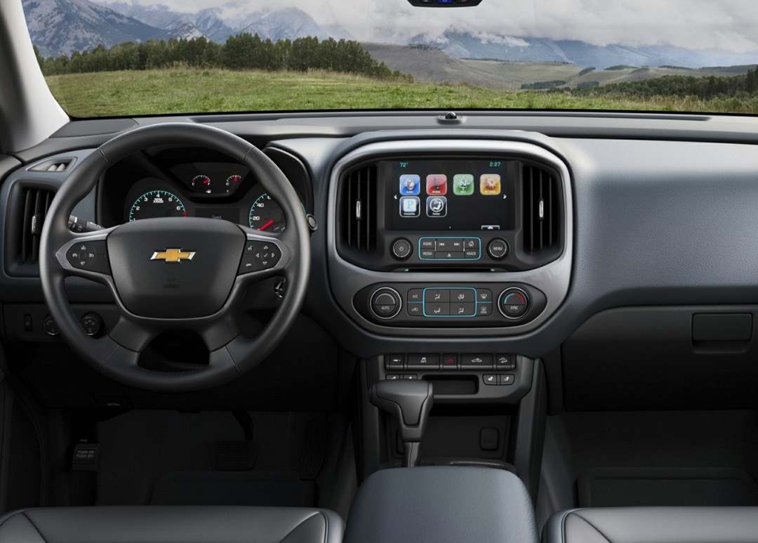 Nội thất xe bán tải Chevrolet Colorado