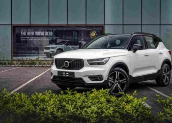 Volvo XC40 với thiết kế màu trắng sang trọng