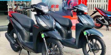 Giá xe Vision trong nước tại các khu vực trên cả nước