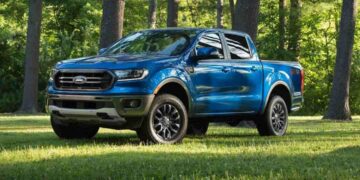 Xe bán tải Ford Ranger có những cải tiến gì trong năm 2022