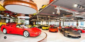 Showroom chuyên bán siêu xe trên thế giới