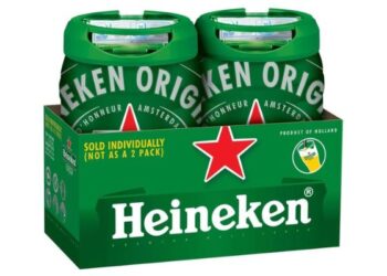 Heineken nổi tiếng với hương vị bia tươi mát, dễ uống